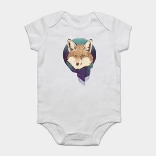 Winter Fox Baby Bodysuit